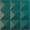 Ekena Millwork 11 7/8in. W x 11 7/8in. H Benson EnduraWall Decorative 3D Wall Panel Covers 0.98 Sq. Ft. WP12X12BEGLN - alternate 1
